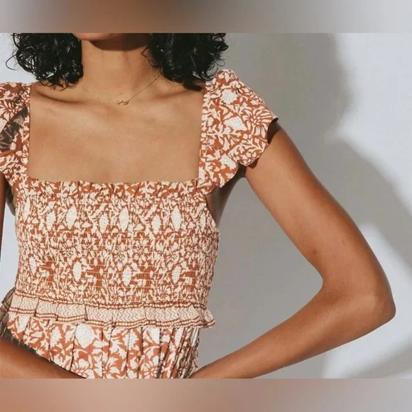 CLEOBELLA NWOT Frida Midi Dress Anila Size L - Picture 3 of 6